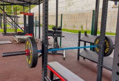 В ЖК «ЛЕТО» появилась тренажерная площадка для силовых упражнений