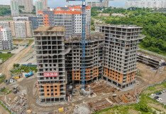 Фотоотчет по строительству ЖК «Миля» Июнь 2023