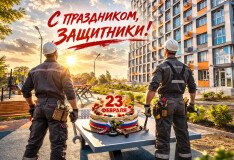 Поздравляем с Днем защитника Отечества!